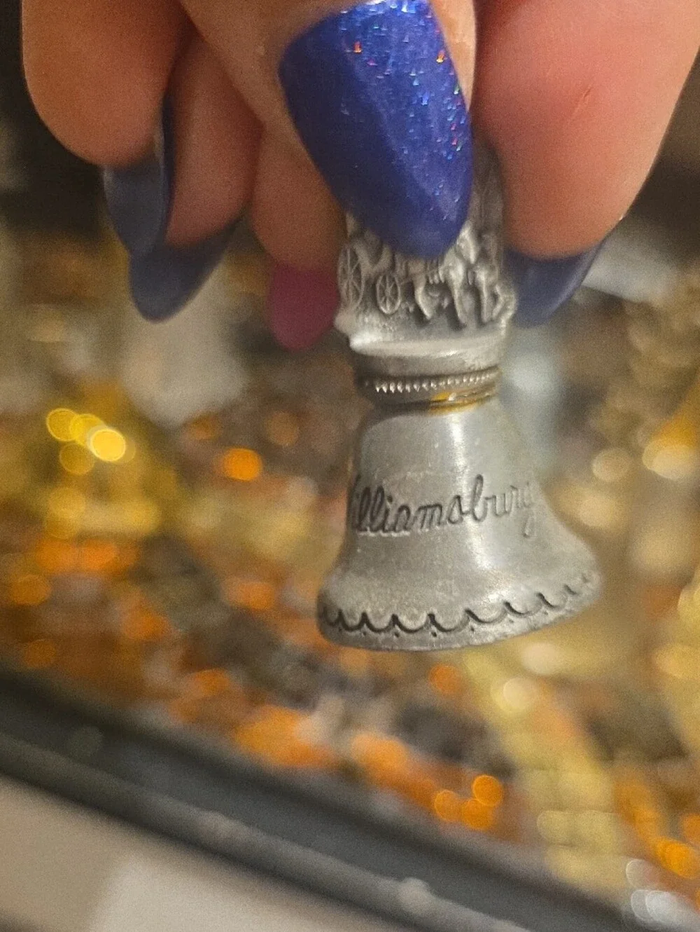 Vintage Decorative Collectible Table Bells - Silver & Gold